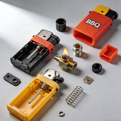 BBQ-kunststof aansteker reserveonderdelen gieten