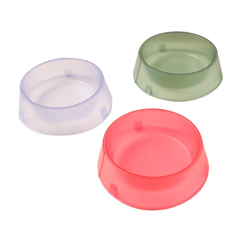 Voedingskwaliteit Plastic Pet Bowl Golven