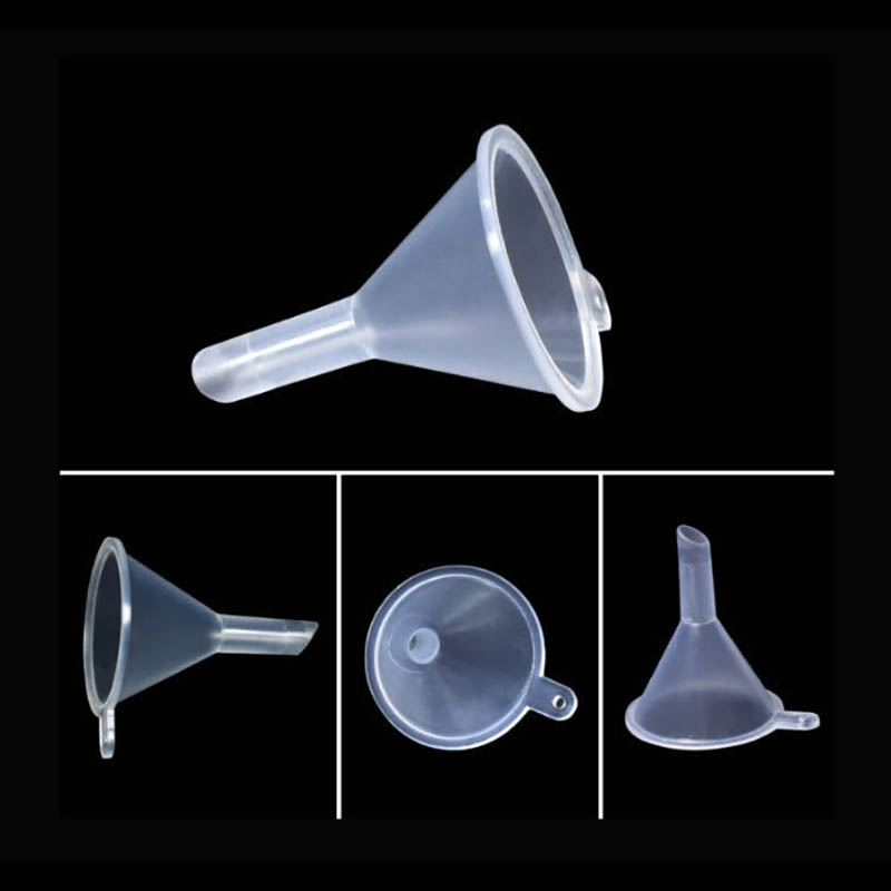 Mini -plastic trechtergieten