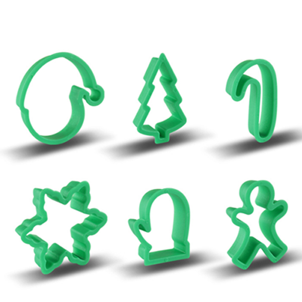 Plastic bakvormen set vormen