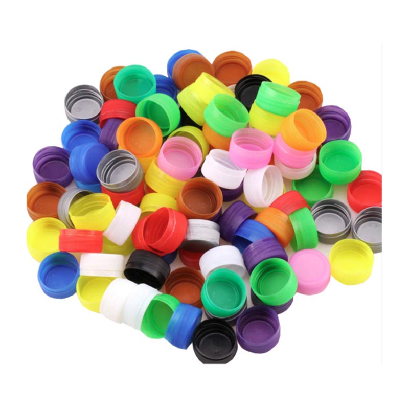 Plastic dopjes vormen