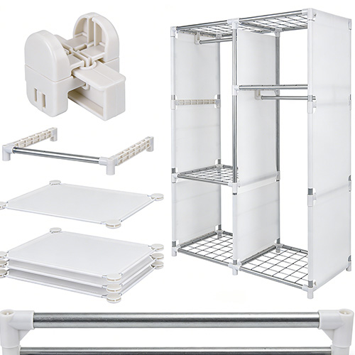 Kunststof opvouwbare kledingkastonderdelen