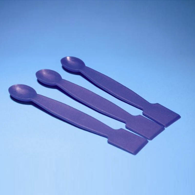 Plastic laboratorium spatelen gieten