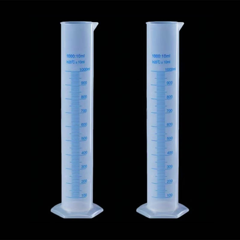 Plastic meetcilinders vormen