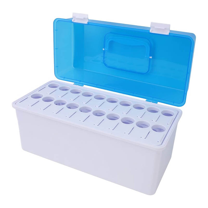Plastic opslagcontainers voor laboratoriummonsters vormen