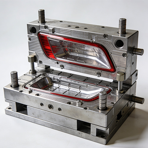 Achterlicht van kunststof spuitgieten