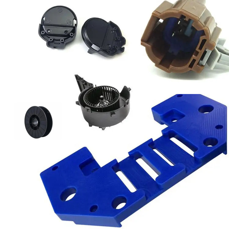 Kunststof carrosseriedelen van scooters